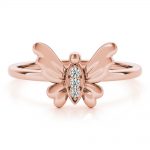 Diamond Fashion Ring, in Rose Gold - 85110