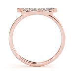 Diamond Fashion Ring, in Rose Gold - 85111