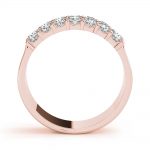 Double Row Wedding Ring, in Rose Gold - 85125