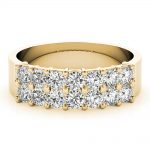 Double Row Wedding Ring, in Yellow Gold - 85125