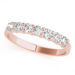 Multirow Wedding Ring, in Rose Gold - 85126