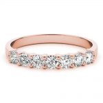 Multirow Wedding Ring, in Rose Gold - 85126