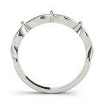 Diamond Wedding Ring, in Sterling Silver - 51131