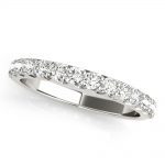 Diamond Wedding Ring, in Platinum - 51135