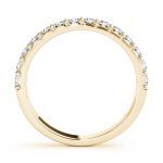 Diamond Wedding Ring, in Yellow Gold - 51135