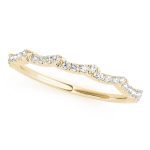 Diamond Wedding Ring, in Yellow Gold - 84774