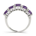 Multirow Stackable Fashion Ring, in White Gold - 84560