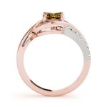 Color Fashion Ring, Oval Shape, in Rose Gold - 84750