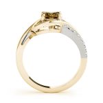 Color Fashion Ring, Oval Shape, in Yellow Gold - 84750