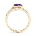 Color Fashion Ring, Oval Shape, in Yellow Gold - 84759