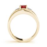 Color Fashion Ring, Oval Shape, in Yellow Gold - 84851