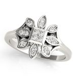 Cluster Fashion Ring, in Platinum - 85103