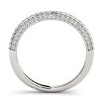 Diamond Wedding Ring, in Platinum - 51037