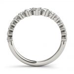 Chevron Wedding Ring, in Sterling Silver - 85201