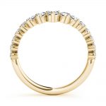 Chevron Wedding Ring, in Yellow Gold - 85201