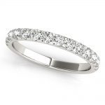 Diamond Wedding Ring, in Sterling Silver - 85148