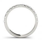 Diamond Wedding Ring, in White Gold - 85148