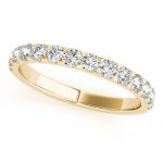 Diamond Wedding Ring, in Yellow Gold - 85148