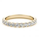 Diamond Wedding Ring, in Yellow Gold - 85148