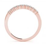 Diamond Wedding Ring, in Rose Gold - 85152