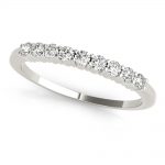 Diamond Wedding Ring, in Platinum - 85152