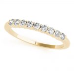 Diamond Wedding Ring, in Yellow Gold - 85152