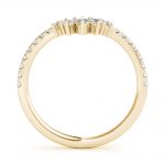 Fashion Wedding Ring, Marquise Shape, in Yellow Gold - 85222