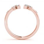 Fashion Wedding Ring, Marquise Shape, in Rose Gold - 85223