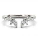 Fashion Wedding Ring, Marquise Shape, in Platinum - 85223