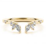 Fashion Wedding Ring, Marquise Shape, in Yellow Gold - 85223