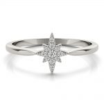 Diamond Fashion Ring, Round Shape, in Sterling Silver - 85177