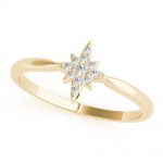 Diamond Fashion Ring, Round Shape, in Yellow Gold - 85177