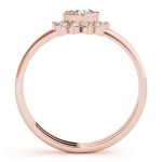 Diamond Fashion Ring, Round Shape, in Rose Gold - 85214