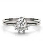 Diamond Fashion Ring, Round Shape, in Sterling Silver - 85214