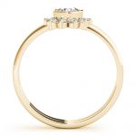 Diamond Fashion Ring, Round Shape, in Yellow Gold - 85214