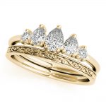 Diamond Fashion Ring, Pear Shape, in Yellow Gold - 85215