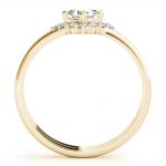 Diamond Fashion Ring, Square Shape, in Yellow Gold - 85217