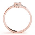 Diamond Fashion Ring, Pear Shape, in Rose Gold - 85218