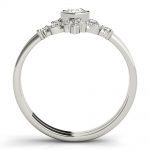 Diamond Fashion Ring, Pear Shape, in White Gold - 85218