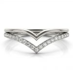 Fashion Wedding Ring, Pear Shape, in Platinum - 85216