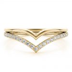 Fashion Wedding Ring, Pear Shape, in Yellow Gold - 85216