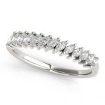 Diamond Wedding Ring, in Sterling Silver - 85235