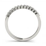 Diamond Wedding Ring, in Sterling Silver - 85235