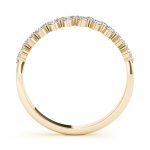 Double Row Wedding Ring, in Yellow Gold - 85237