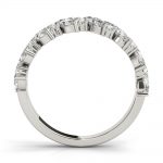 Double Row Wedding Ring, in Sterling Silver - 85238