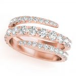 Split Shank Fashion Ring, in Rose Gold - 85239