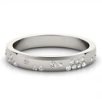 Diamond Fashion Band, in Platinum - 85244