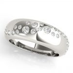 Diamond Fashion Band, in Platinum - 85248