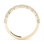 Diamond Wedding Ring, in Yellow Gold - 51165