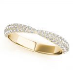 Fashion Wedding Ring, in Yellow Gold - 85250